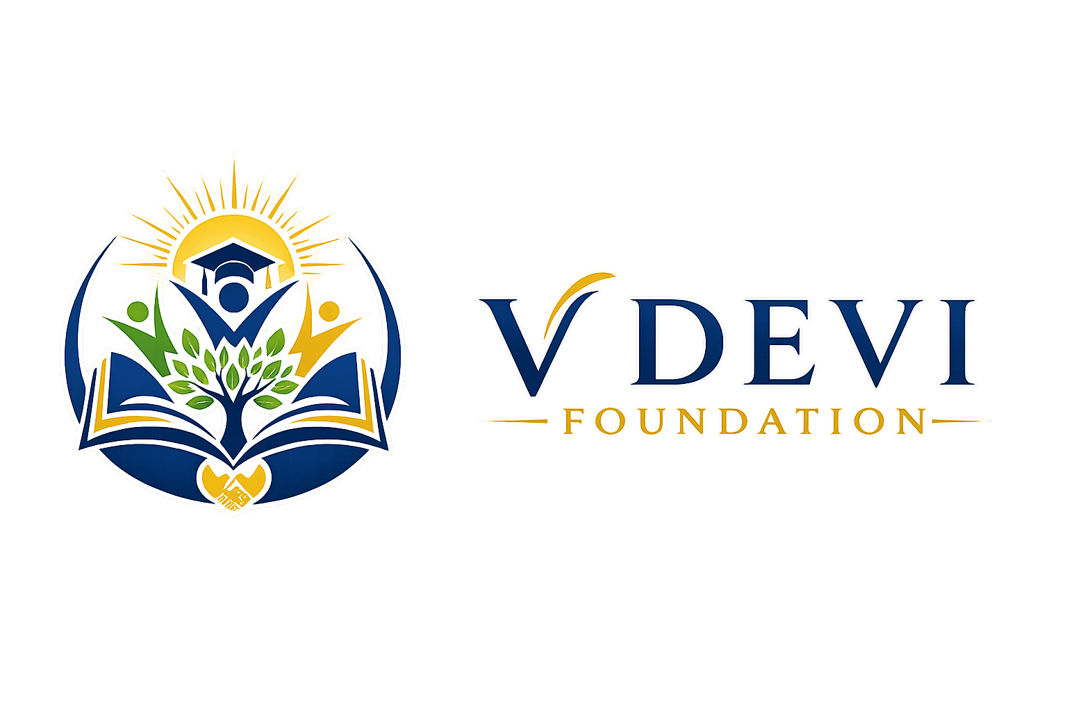 V Devi Foundation (VDevi) — Education & Care NGO Logo