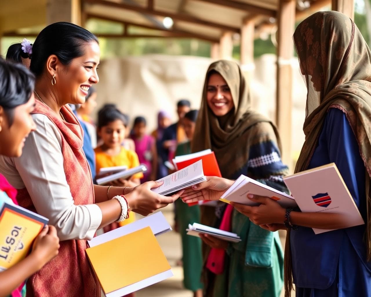 Resource Drives — V Devi Foundation (VDevi) program: Year-round collection of books, clothes and food — delivered directly to families in need.